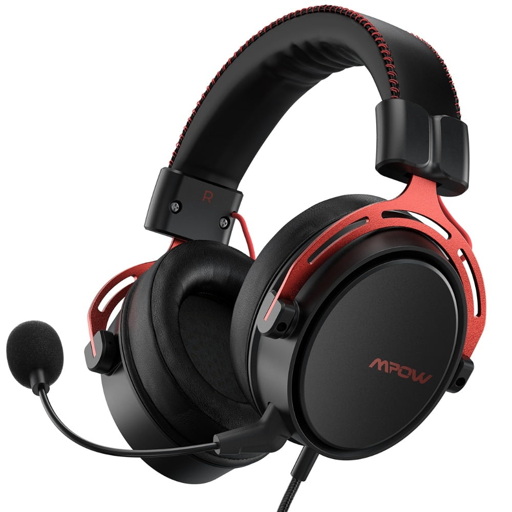 MPOW Air II Gaming Headset Wired Surround Sound Noise Cancelling Mic In