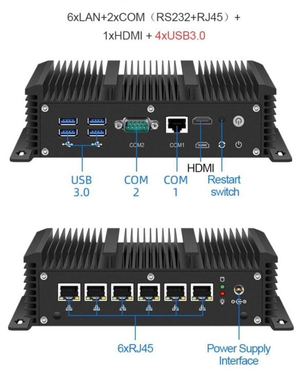 Mini Pc Intel Core i5-7200U 8GB RAM 128GB SSD