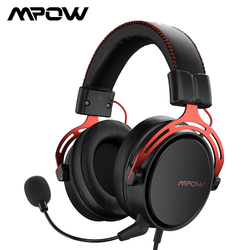 MPOW Air II Gaming Headset Wired Surround Sound Noise Cancelling Mic In