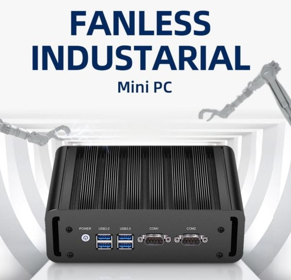 XCY Fanless Mini PC Intel i7 4500U 8GB RAM 128GB SSD 4xUSB3.0